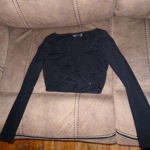 ASOS long sleeve crop top